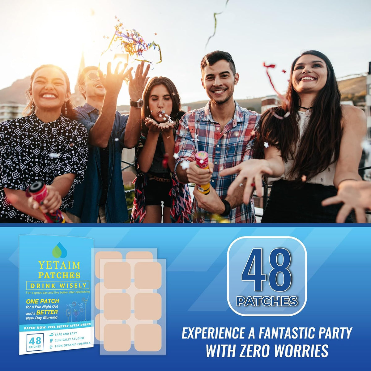 YETAIM Recovery Patches, 48-Pack, Energy – Seniors or anyone looking for a convenient way to support their daily – Image 6