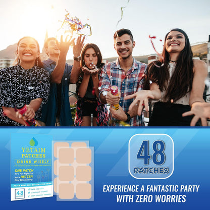 YETAIM Recovery Patches, 48-Pack, Energy – Seniors or anyone looking for a convenient way to support their daily – Image 6