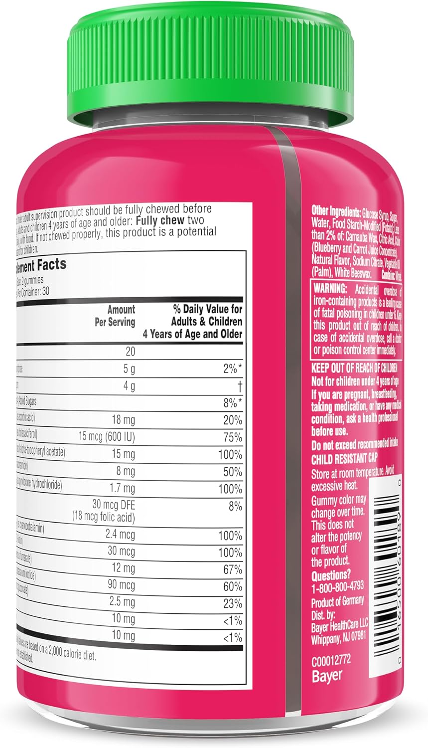 Flintstones Vitamins for Picky Kids + Iron, – Vitamin D – essential for calcium absorption and strong bones. – Image 7