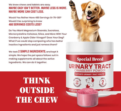 UTI & Urinary Tract Treatment for Dogs – – Easy to use – The flavour-neutral powder mixes seamlessly into any – Image 4