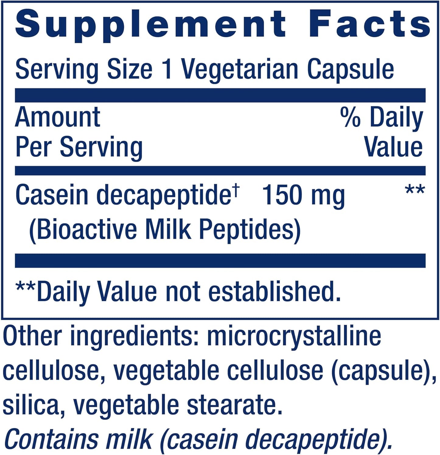 Life Extension Bioactive Milk Peptides - Sleep, Mood and Relaxation Support (30 Capsules) - görsel 3