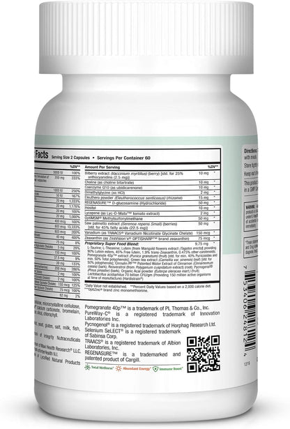 Maxi Health Multivitamin 50 Plus - Daily Multivitamin for Women Over 50 with Vitamin B12, D, Zinc, Magnesium & More - Energy, Immune & Heart Support - Non-GM (120 Tablets)