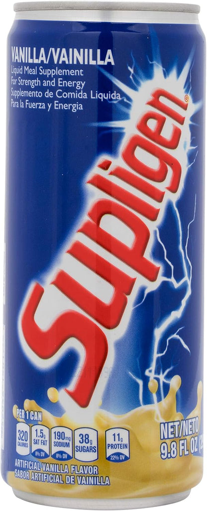 Supligen Chocolate Liquid Meal Supplement – 12 Pack, 292 ml Bottles