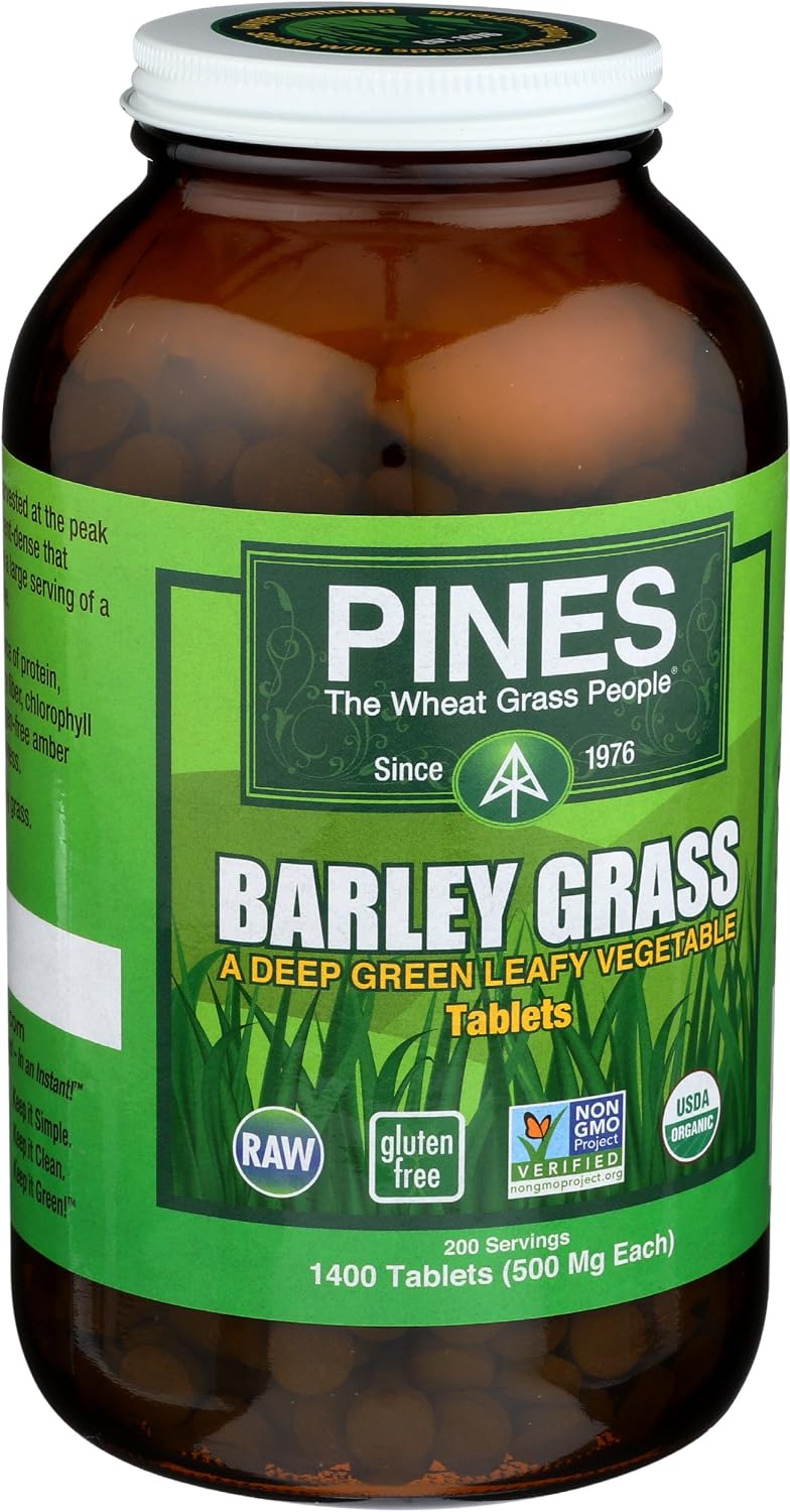Pines International Barley Grass, 1,400 Tablets - görsel 2