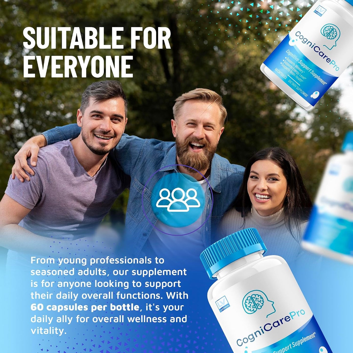 Cognicare Pro Capsules – Advanced Formula Multivitamin (5-Pack, 300 Capsules) - görsel 5
