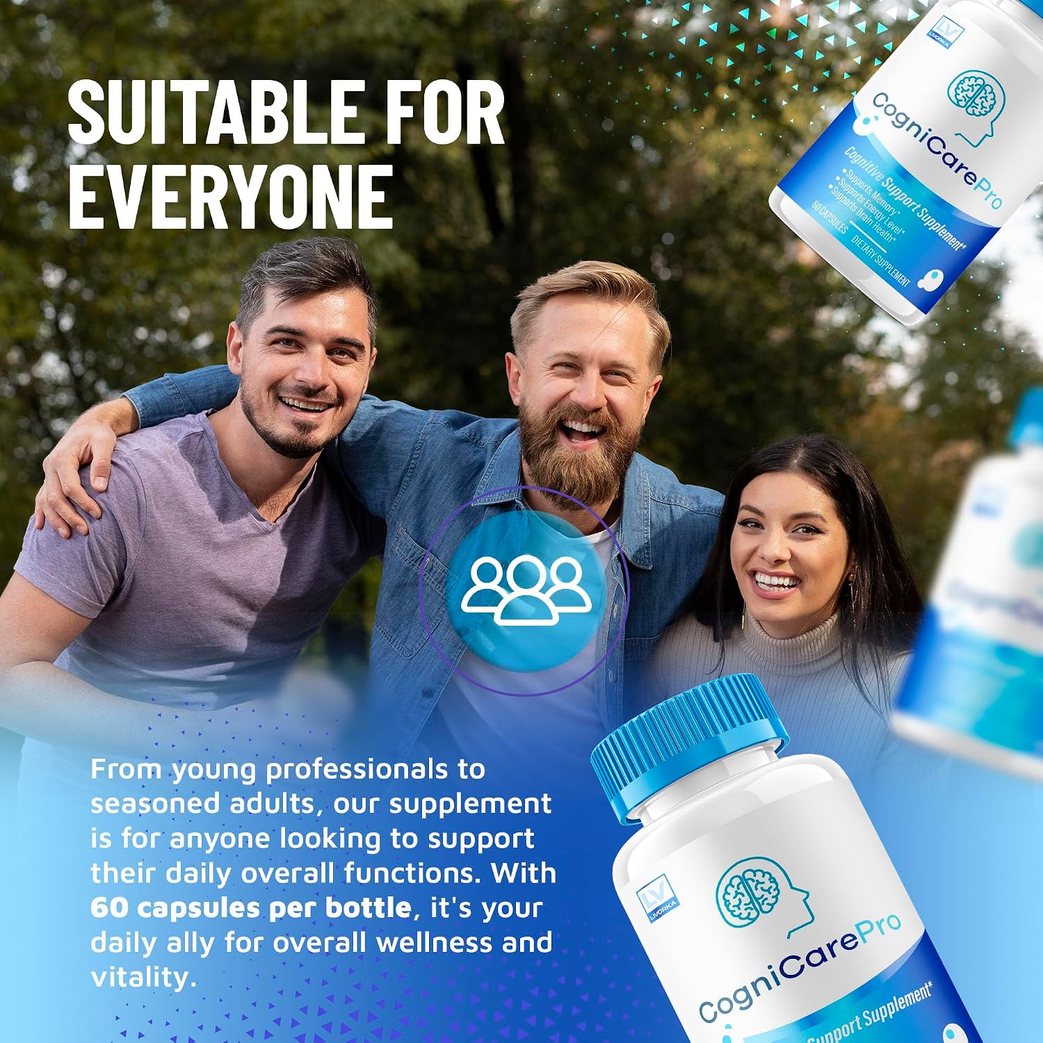 Cognicare Pro Capsules – Advanced Formula Multivitamin (5-Pack, 300 Capsules) - görsel 5
