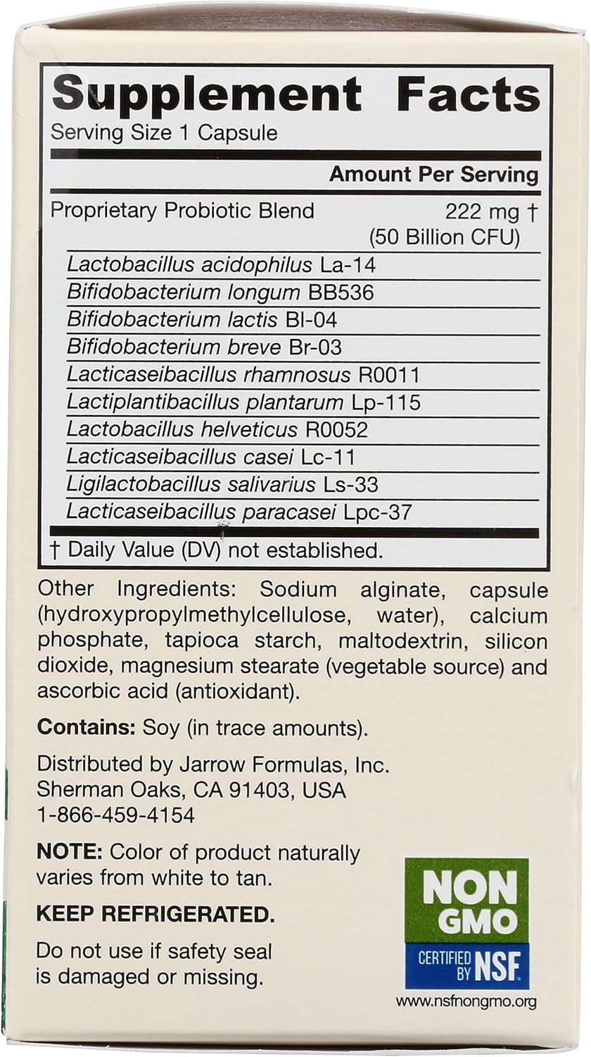 Jarrow Formulas Ultra Dophilus, 60 Capsules - görsel 7