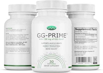 GG-Prime™ Geranylgeraniol Supplement – 150mg – Maintains Bone Density: Through its role in vitamin K2 production, – Image 3