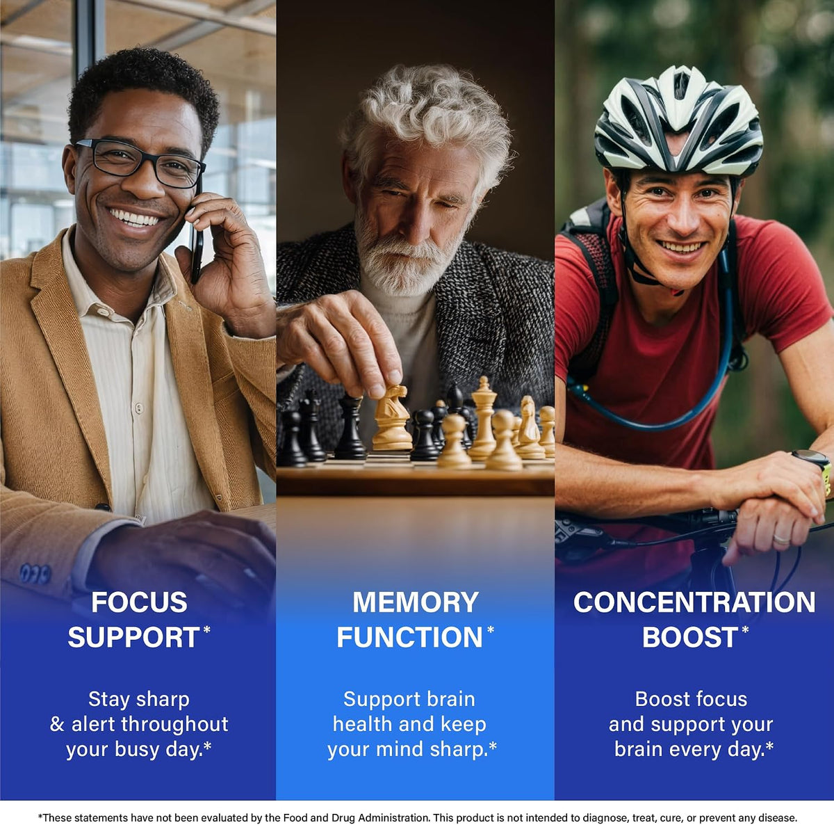 Multivitamin for Men - 46-in-1 with – Focus and memory – Zinc and B12 contribute to normal cognitive function.* – Image 7