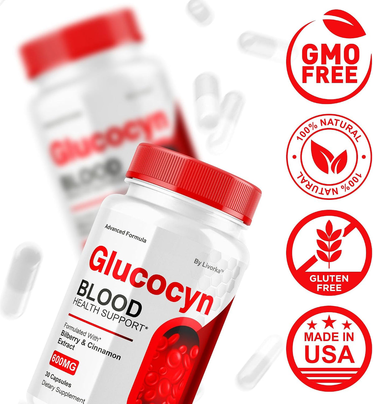 Glucocyn - Glycogen Support Supplement (3-Pack, 90 Capsules) – Image 4