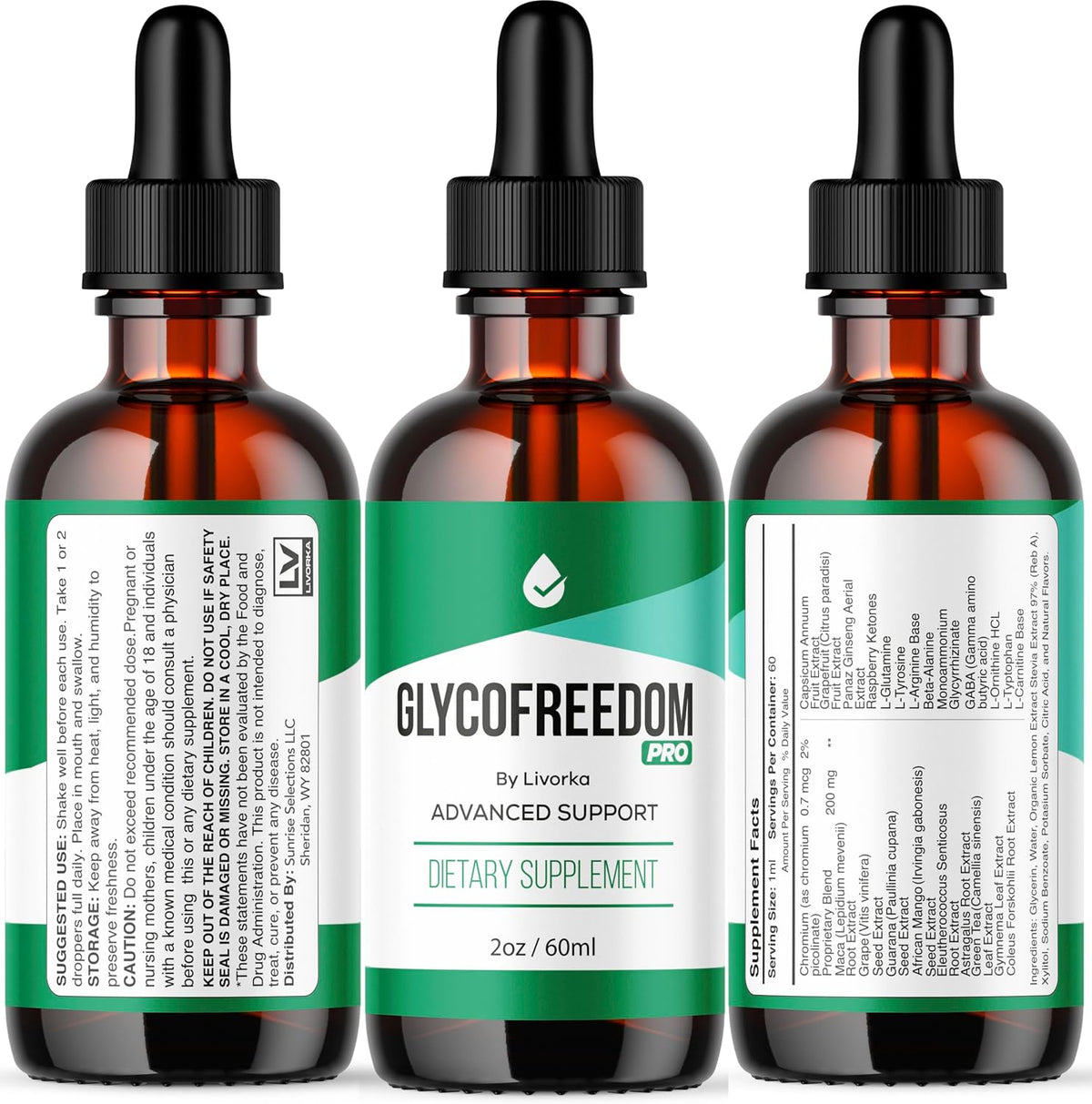 (3-Pack) GlycoFreedom Drops - Advanced – Supports Daily Wellbeing: The blend of plant-based ingredients helps – Image 9