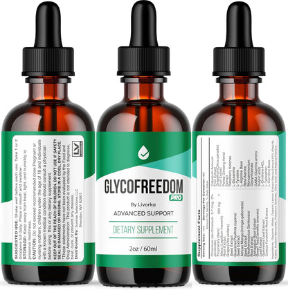 (3-Pack) GlycoFreedom Drops - Advanced – Supports Daily Wellbeing: The blend of plant-based ingredients helps – Image 9