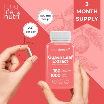 Guava Leaf Extract 1000mg – Organic – Certification: Look for organic certification to avoid pesticide residues. – Image 5