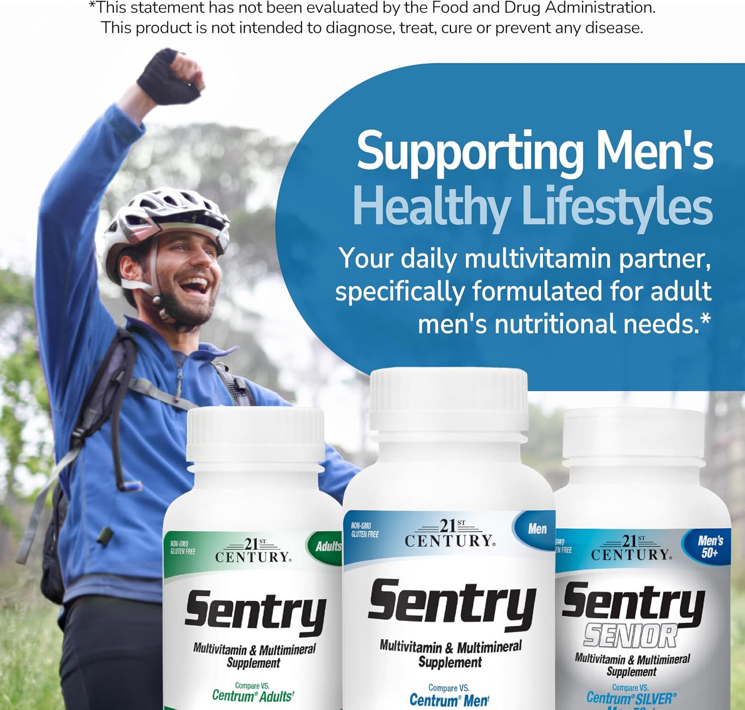 21st Century Sentry Men Multivitamin, 120 Tablets - görsel 8