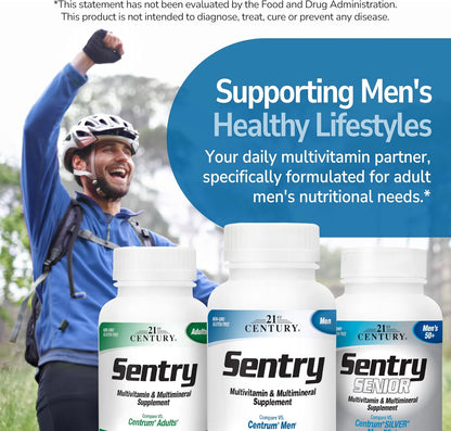 21st Century Sentry Men Multivitamin, 120 Tablets