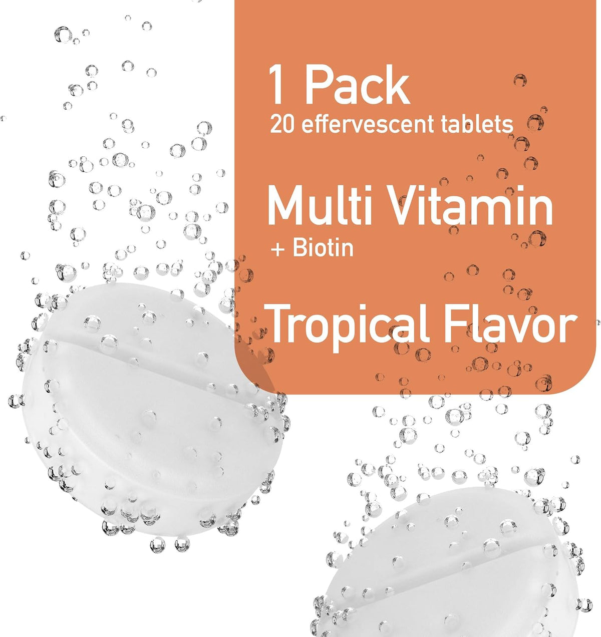 Swiss Imports Effervescent Multivitamins + – Vitamin D3 (cholecalciferol) – aids calcium absorption for healthy – Image 2