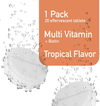 Swiss Imports Effervescent Multivitamins + – Vitamin D3 (cholecalciferol) – aids calcium absorption for healthy – Image 2