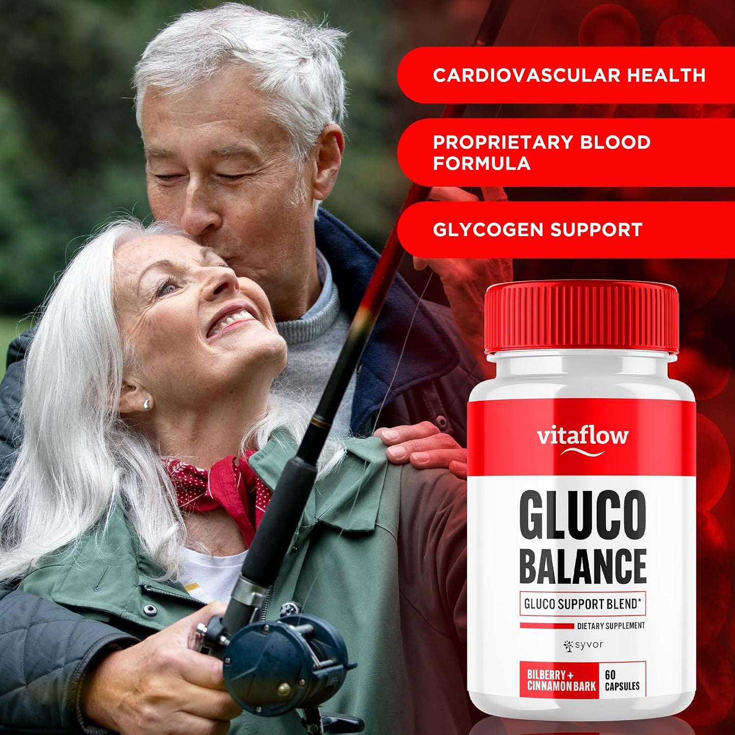Vitaflow Balance Support Supplement Capsules (5-Pack, 300 Capsules) - görsel 2