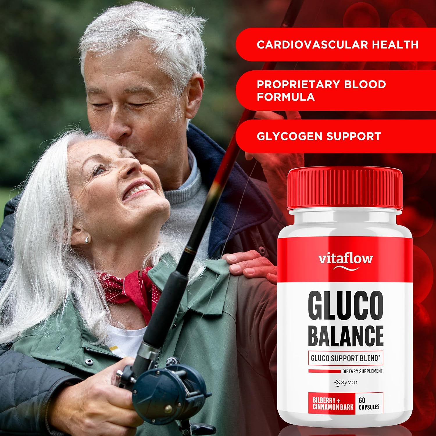 Vitaflow Balance Support Supplement Capsules (5-Pack, 300 Capsules) - görsel 2