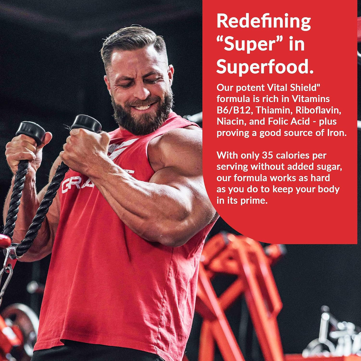 Granite Nutrition Vital Shield - USDA Organic Superfood Greens with Mushrooms & Tart Cherry for Energy, Immunity and Gut – Image 6