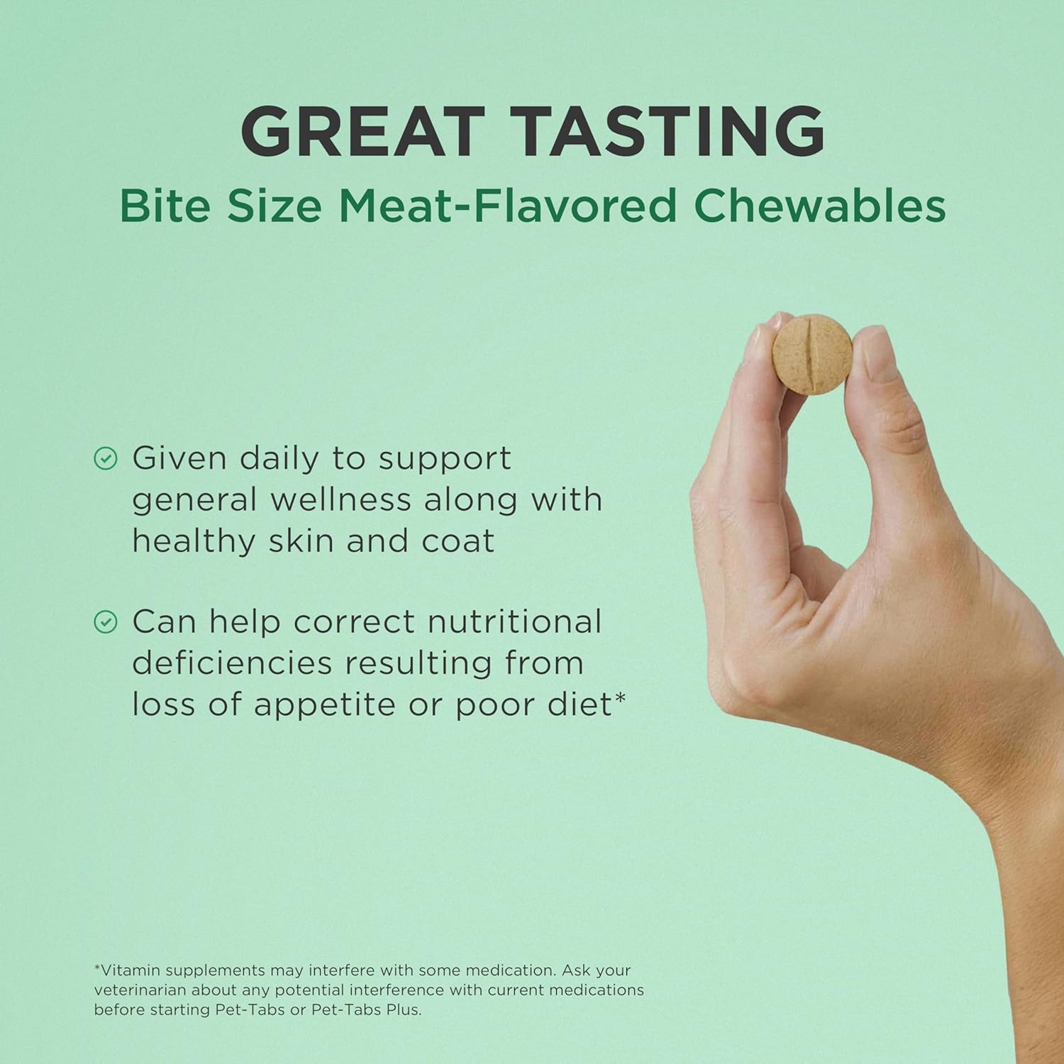 Pet-Tabs Multivitamin and Mineral Supplement for Dogs - 180 Chewable Tablets - görsel 4