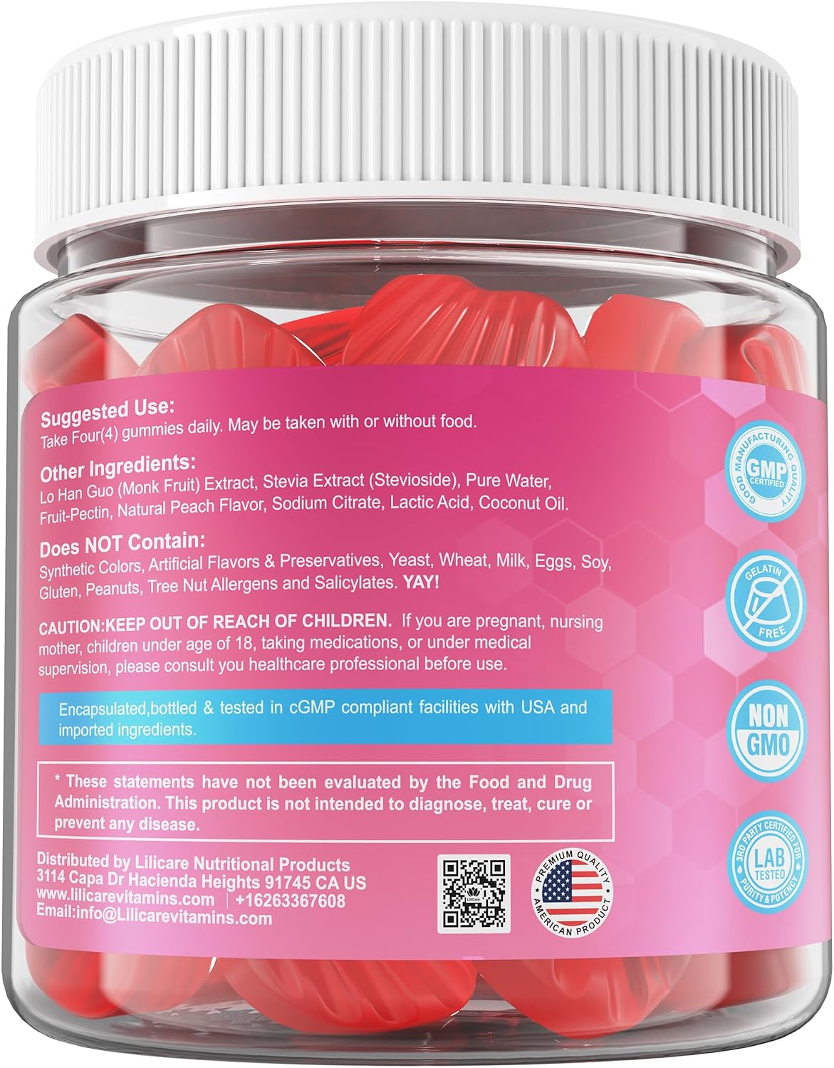 Creatine for Women's Gummies: Micronised – Delicious sugar-free mixed-berry gummy – Image 7