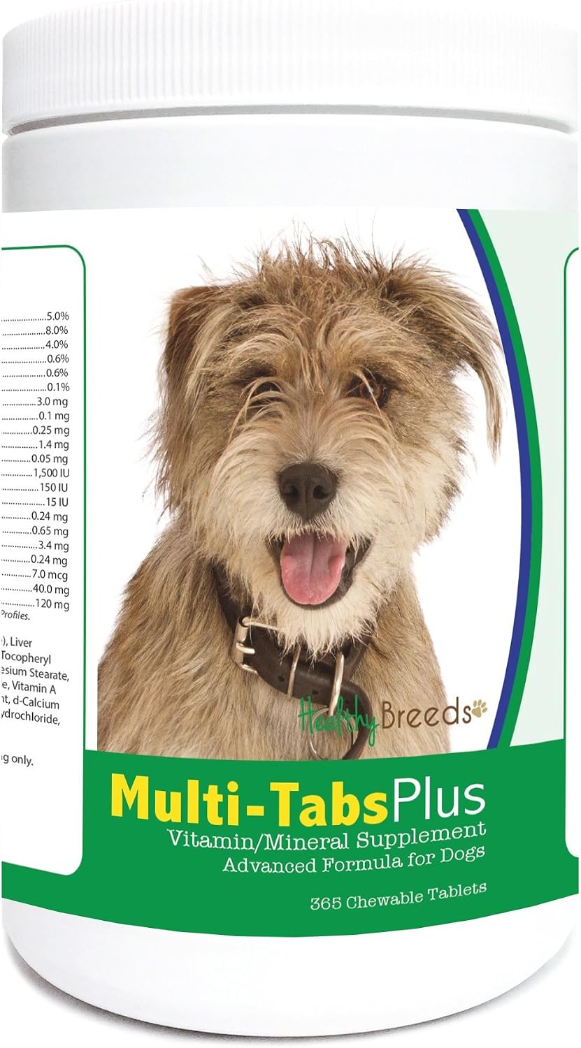Healthy Breeds Mutt Multi-Tabs Plus Chewable Tablets 365 Count - görsel 1
