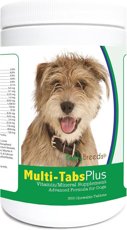 Healthy Breeds Mutt Multi-Tabs Plus Chewable Tablets 365 Count