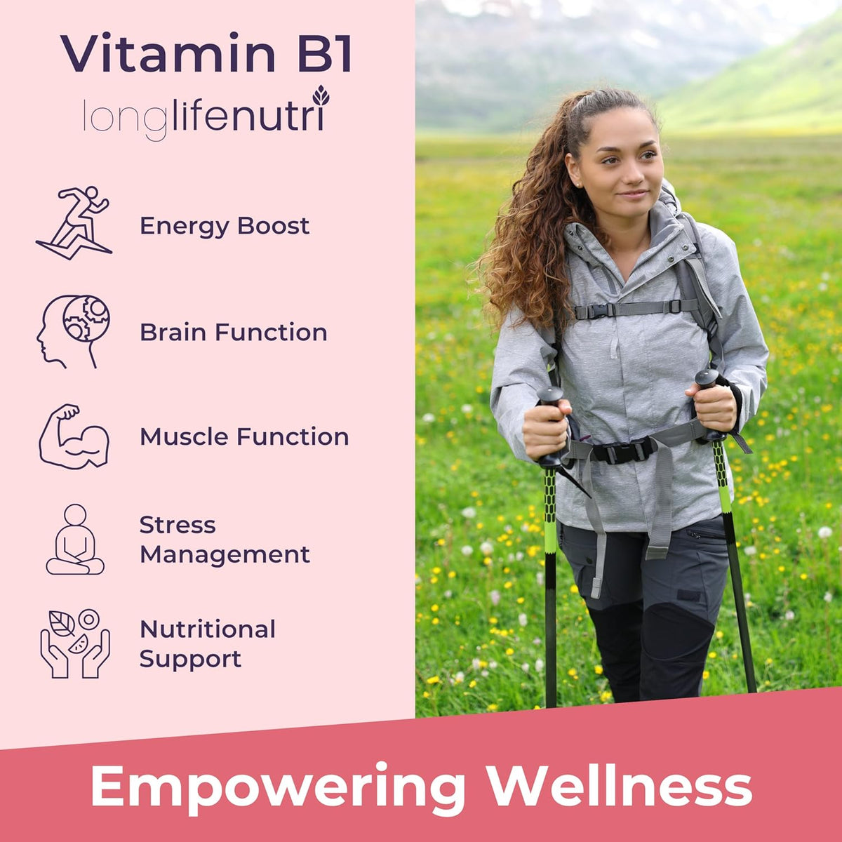 LongLifeNutri Vitamin B1 Liquid Drops – – Older adults – Ageing can reduce the body's ability to absorb thiamine, – Image 5
