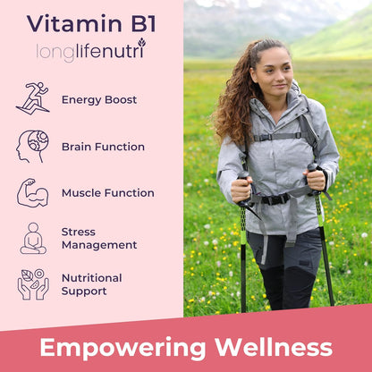 LongLifeNutri Vitamin B1 Liquid Drops – – Older adults – Ageing can reduce the body's ability to absorb thiamine, – Image 5
