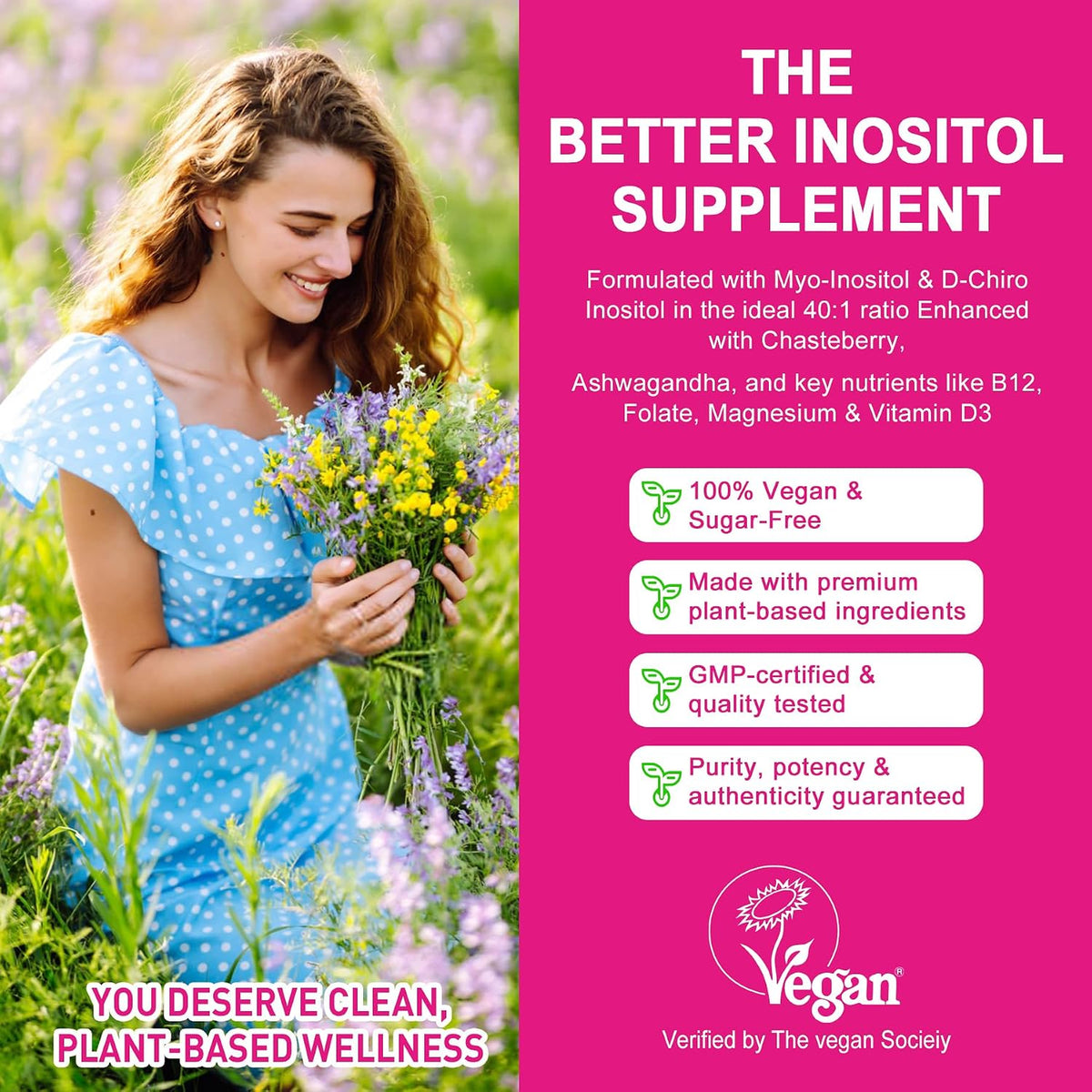 LILICARE Inositol Gummies for Women's - – Magnesium: Essential for muscle relaxation, nerve function, and sleep – Image 3