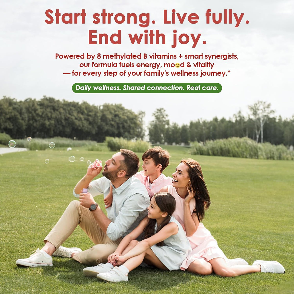 Methylated Vitamin B Complex Gummies - B12 & – Helps maintain healthy red blood cell formation – Image 8