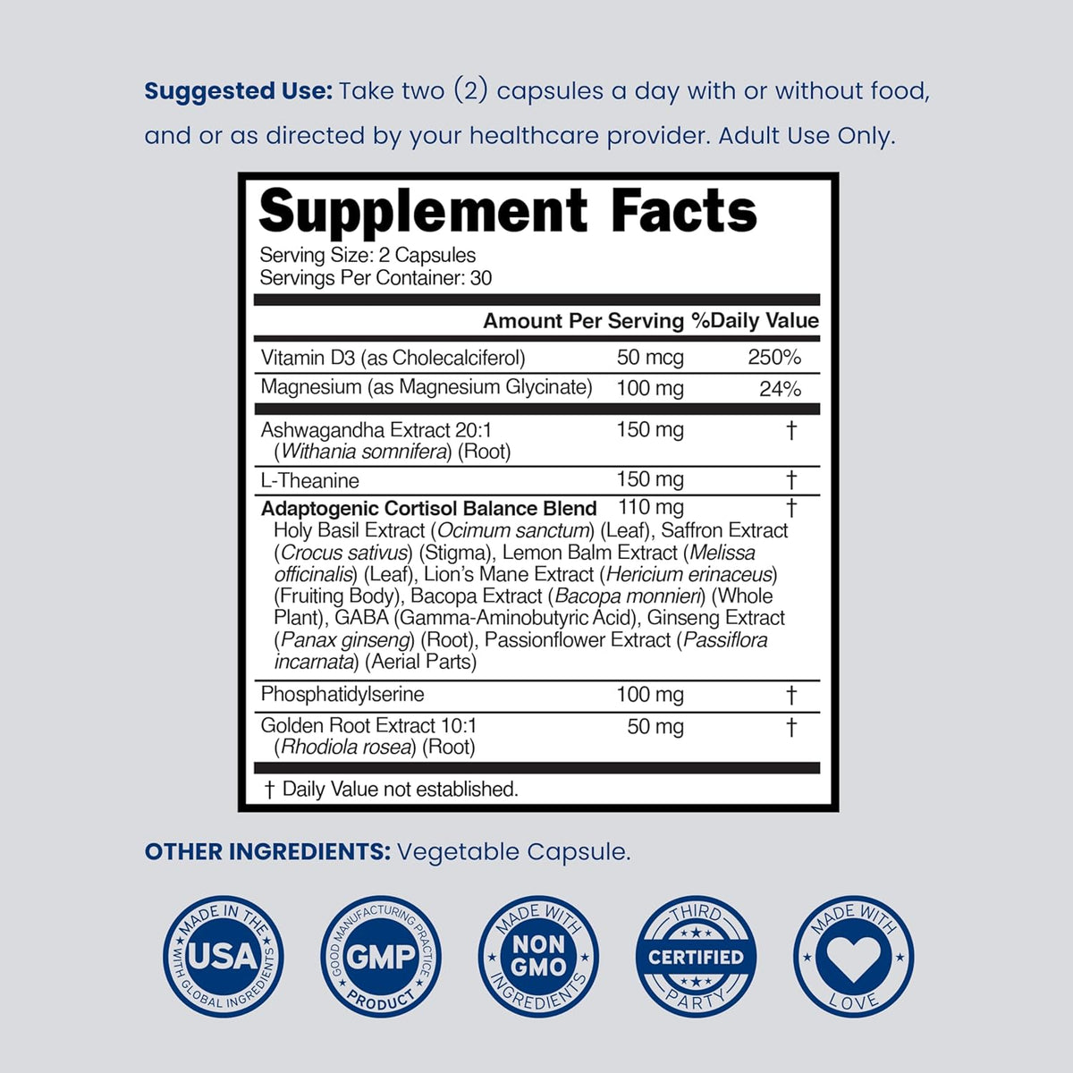 Cortisol Supplements for Women's and Men – Supports Healthy Sleep: By helping to balance cortisol levels, this – Image 6