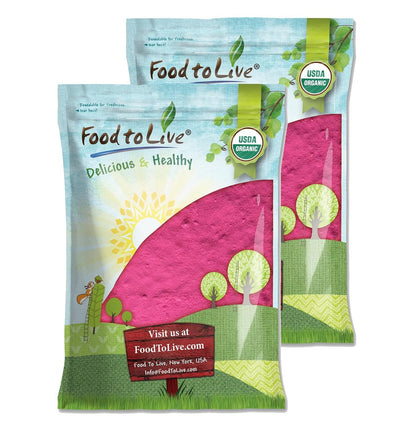 Food to Live Organic Dragon Fruit Juice Powder, 170g – Red Pitaya Powder