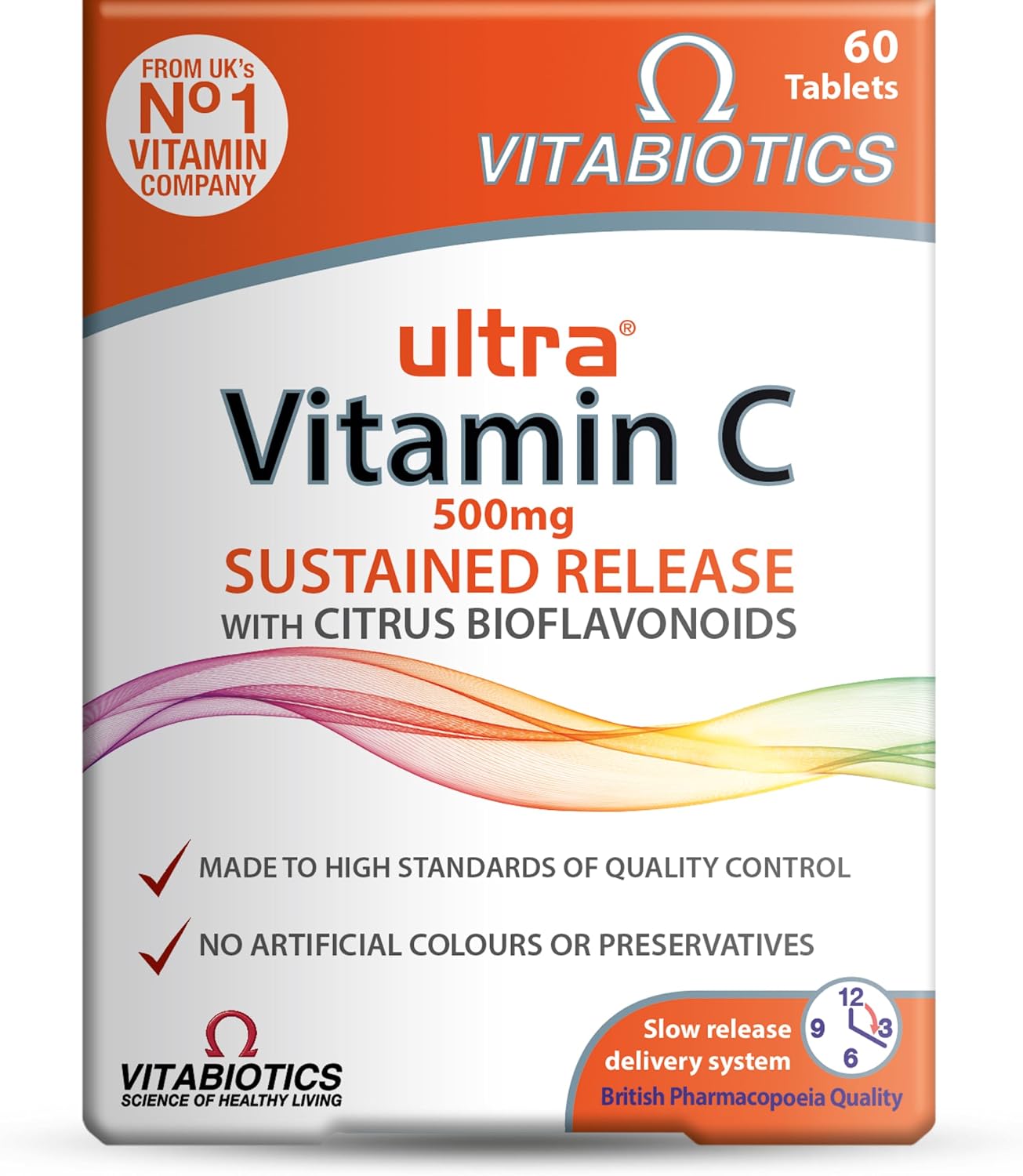 Vitabiotics Ultra Vitamin C - 60 Tablets - görsel 1