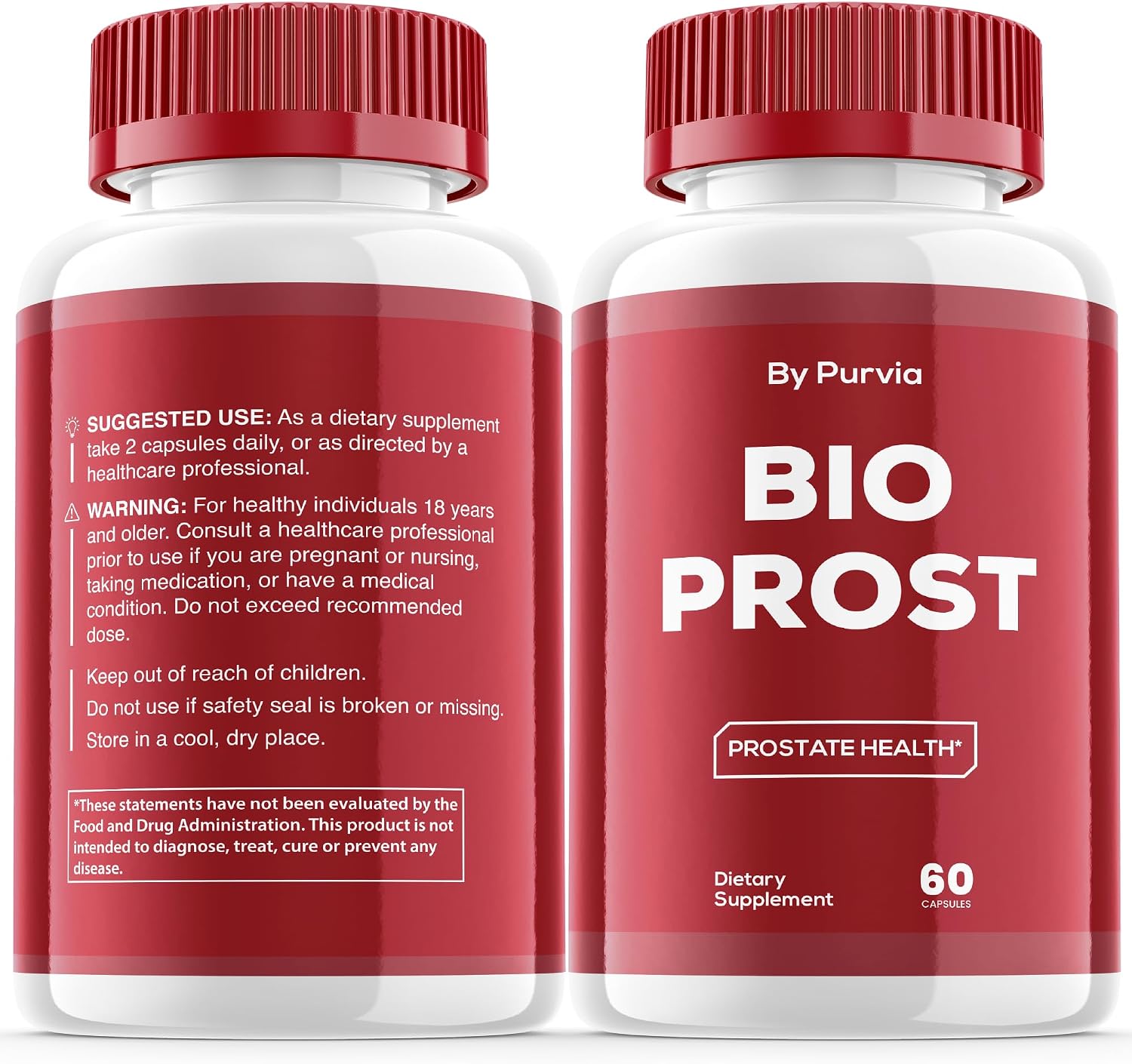 (2 Pack) Bio Prost - Advanced Formula Maximum Strength Supplement, 120 Capsules - görsel 2