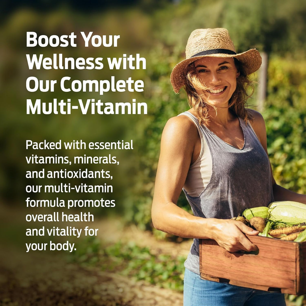 ForestLeaf Daily Multivitamin for Women's - – Vitamin B12 (methylcobalamin): The active form for energy and nerve – Image 7