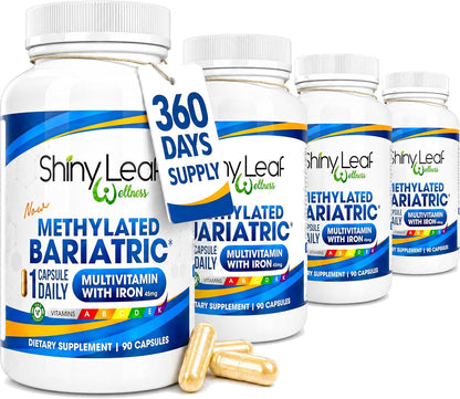 Glossy Leaf Methylated Bariatric – Selenium and Antioxidants A, C, E: Protect cells from oxidative stress and – Image 10