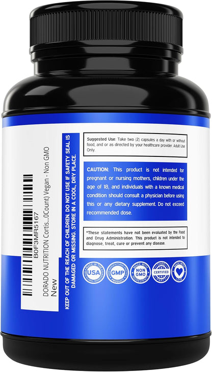 Cortisol Supplements for Women's and Men – Boosts Energy and Focus: Adaptogenic herbs and magnesium work together – Image 3