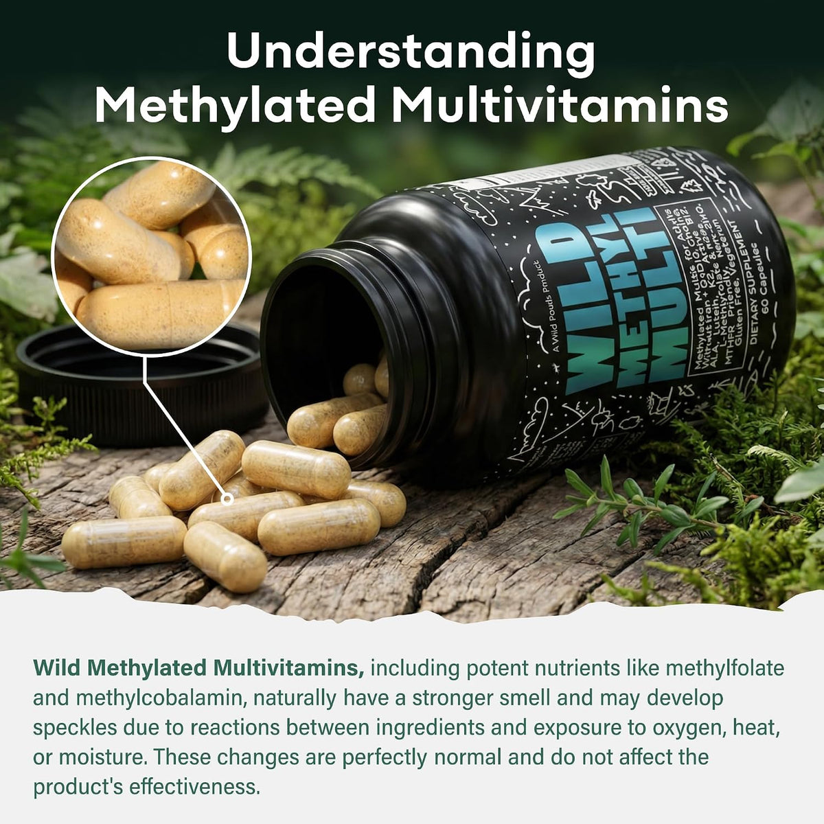 Wild Methylated Multivitamin for Women's & – 100% Happiness Guarantee: The brand backs it with a satisfaction – Image 5