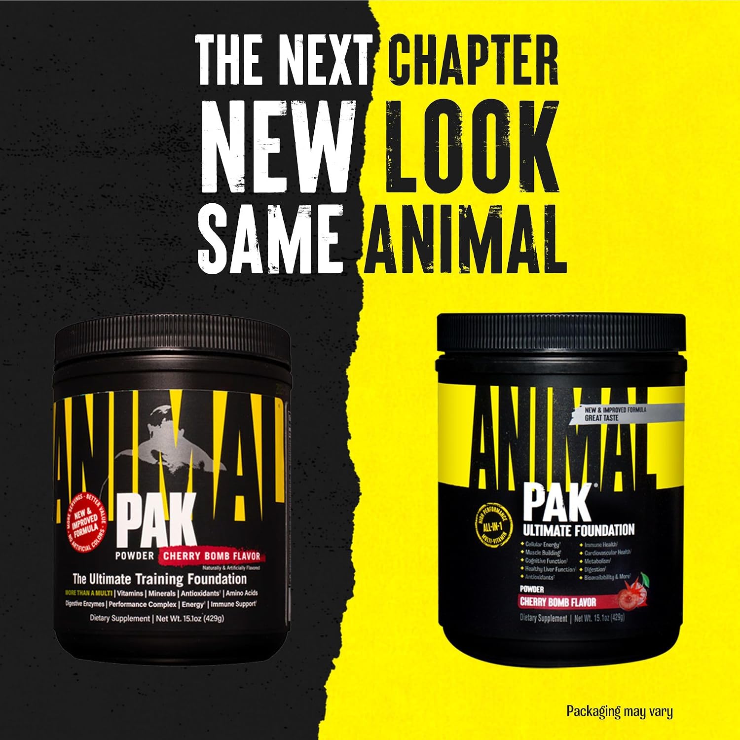Animal Pak - Convenient All-in-One Vitamin & Supplement Powder, Cherry Bomb - görsel 2