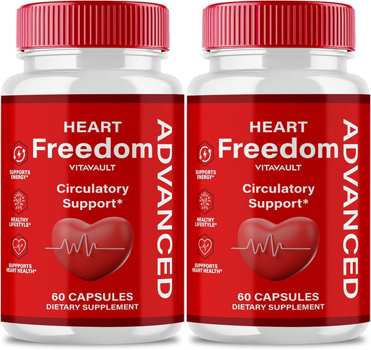Heart Freedom Capsules, Official – Ingredient Quality: Look for natural, well-researched components. Heart Freedom – Image 1