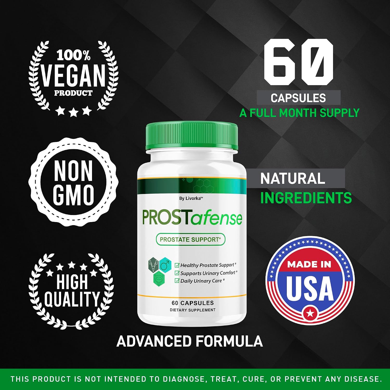 Prostafense Health Supplement for Men - 300 Capsules (5 Month Supply) - görsel 4