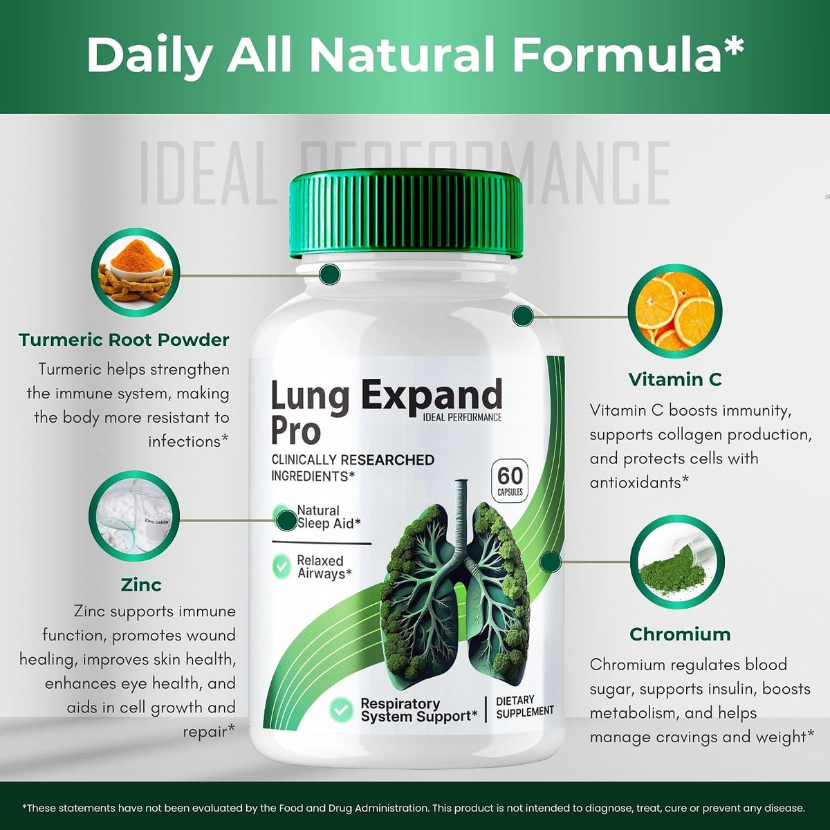 Lung Expand Pro Blood Capsules – Stable Blood Levels: By promoting normal blood composition, the formula may help – Image 7