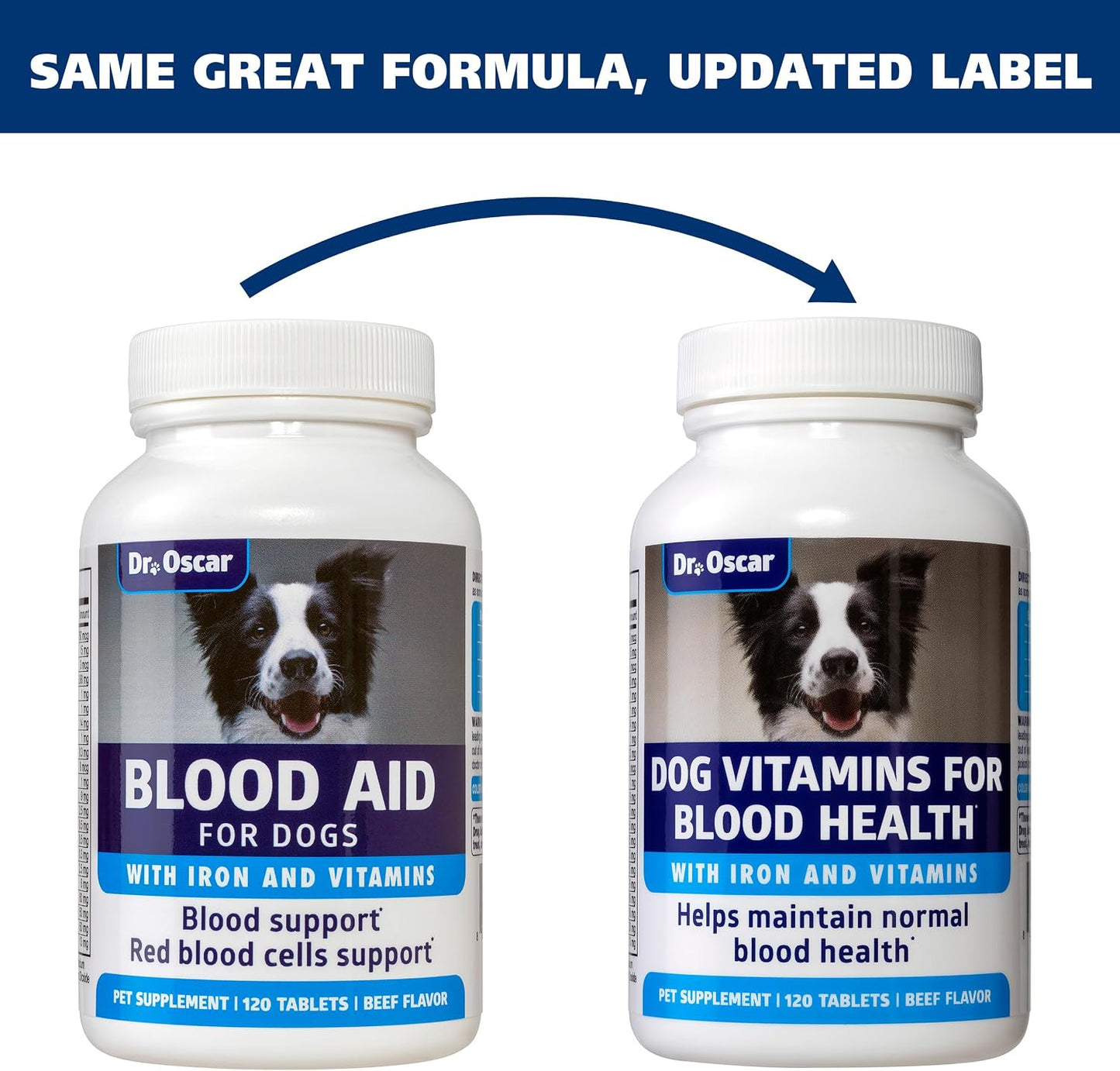 3in1 Blood Aid, Immunity & Energy for Dogs – Iron Supplement with 22-in-1 Formula, 120 Tablets - görsel 2