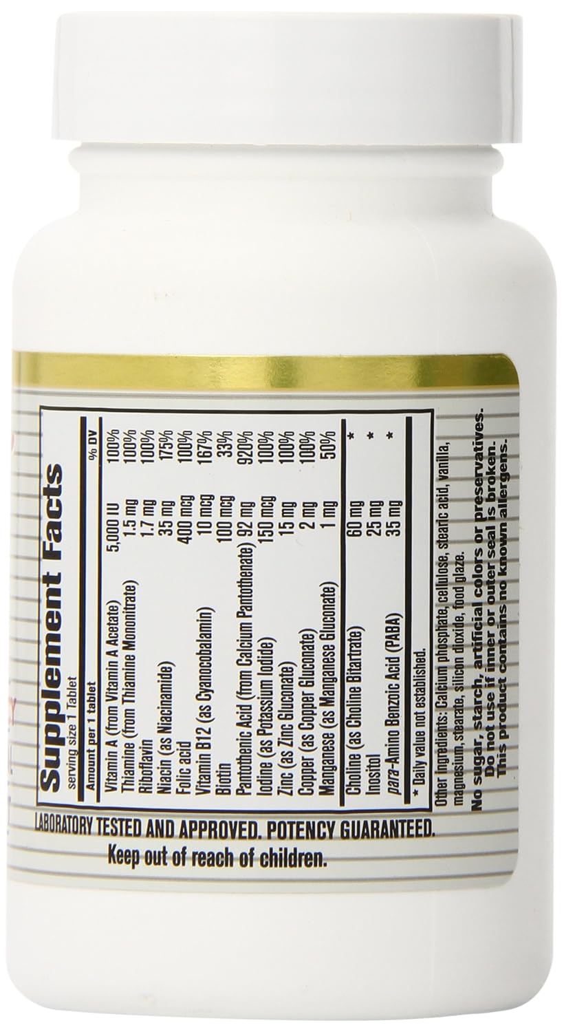 Califor Nia Natural Hair Vitamin & Mineral, 30 Tablets - görsel 2