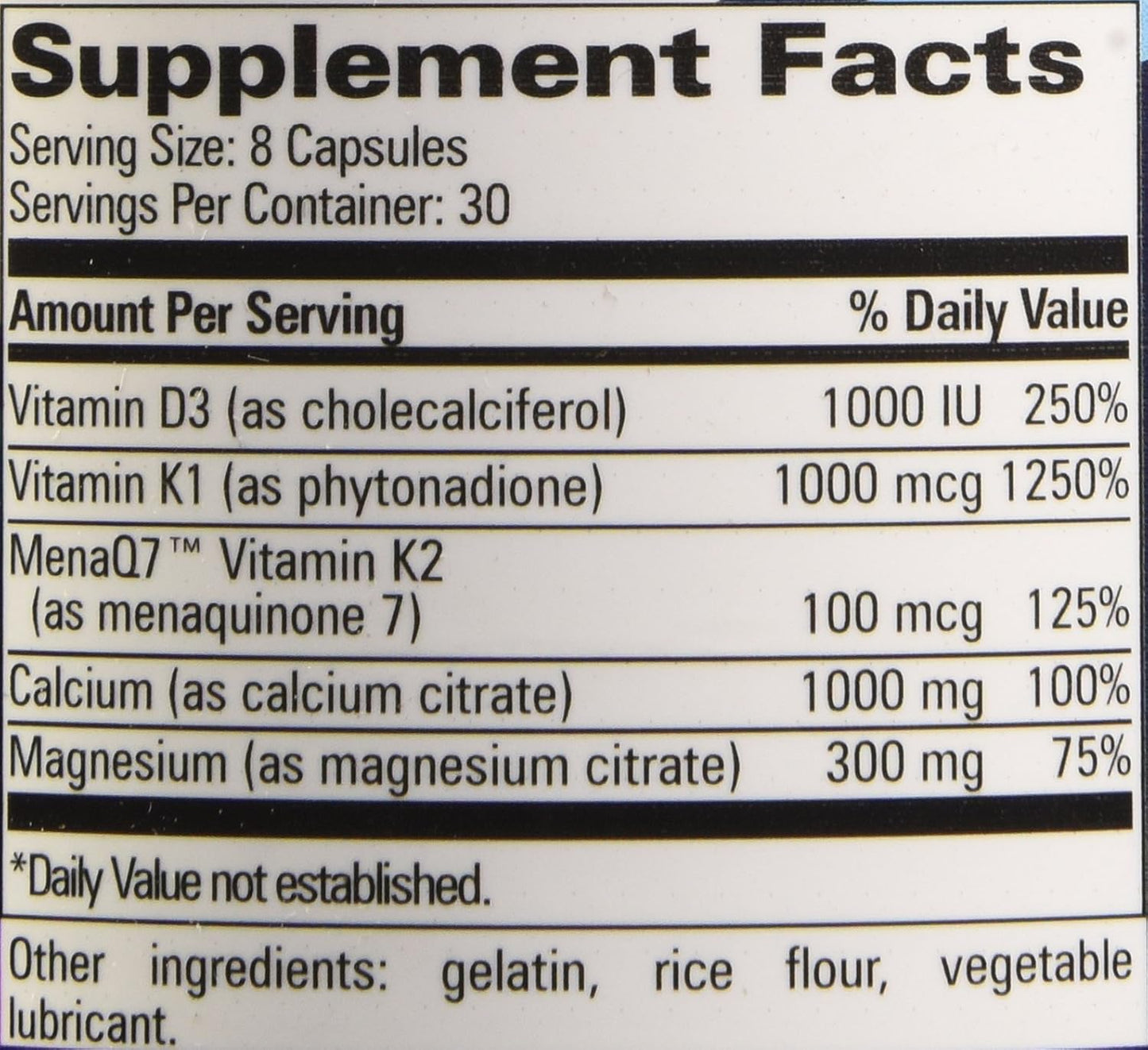 Progressive Labs Osteo-Mins PM with Vitamin D, K1 and K2, 240 Capsules - görsel 3