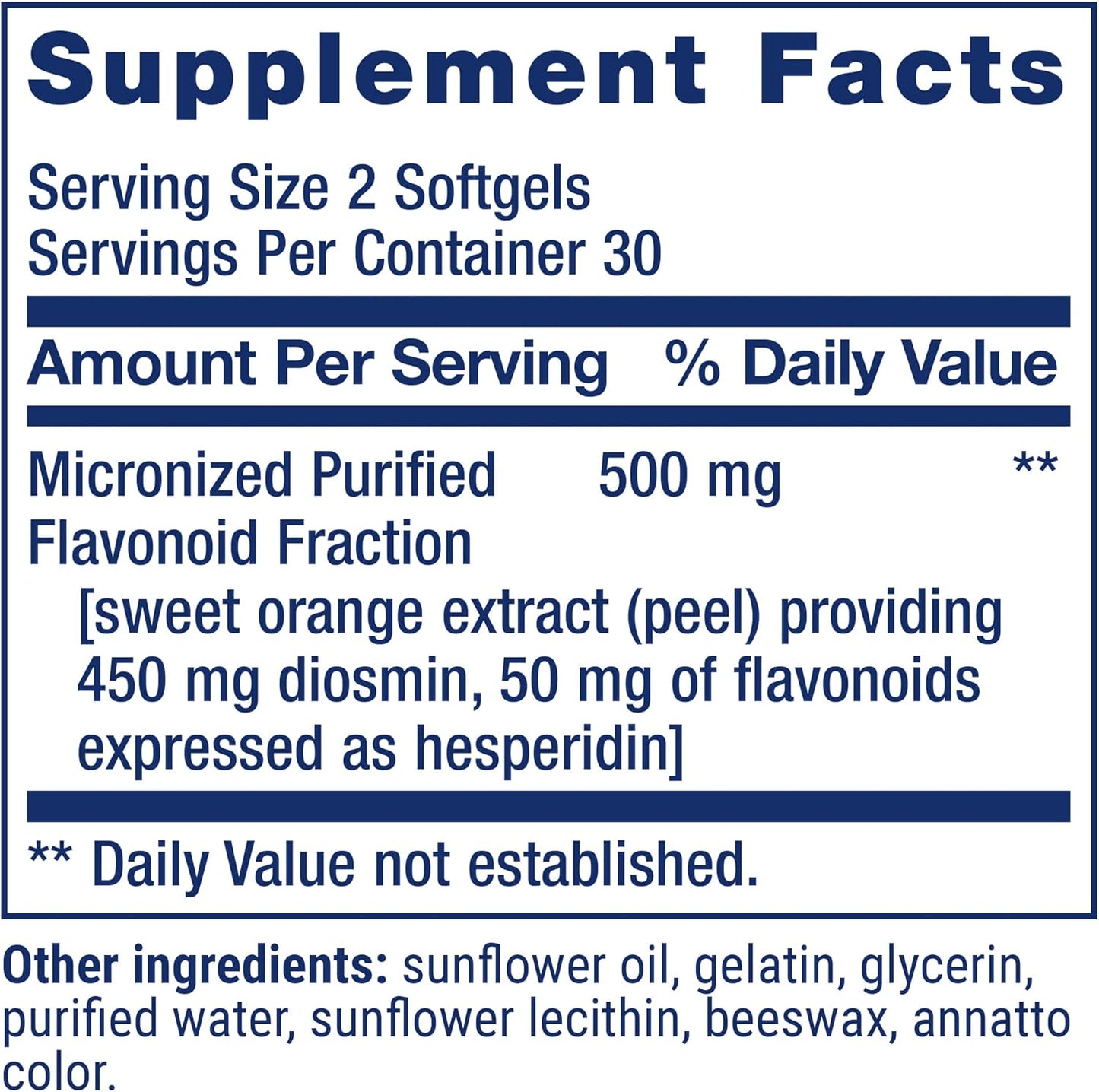 Life Extension Youthful Legs, Blood Flow, Vein Support, Circulation Supplement, Leg Health, Orange Peel Extract, Diosmin, Gluten free, Non-GM, 60 Softgels - görsel 3