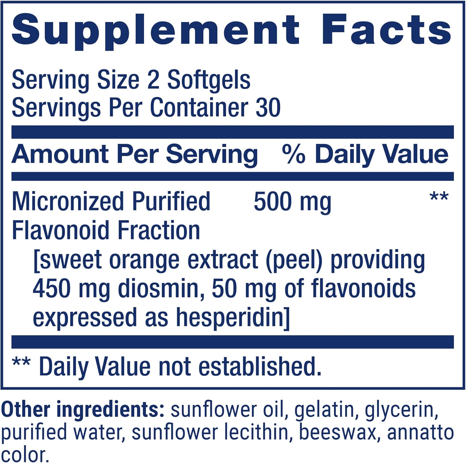 Life Extension Youthful Legs, Blood Flow, Vein Support, Circulation Supplement, Leg Health, Orange Peel Extract, Diosmin, Gluten free, Non-GM, 60 Softgels - görsel 3