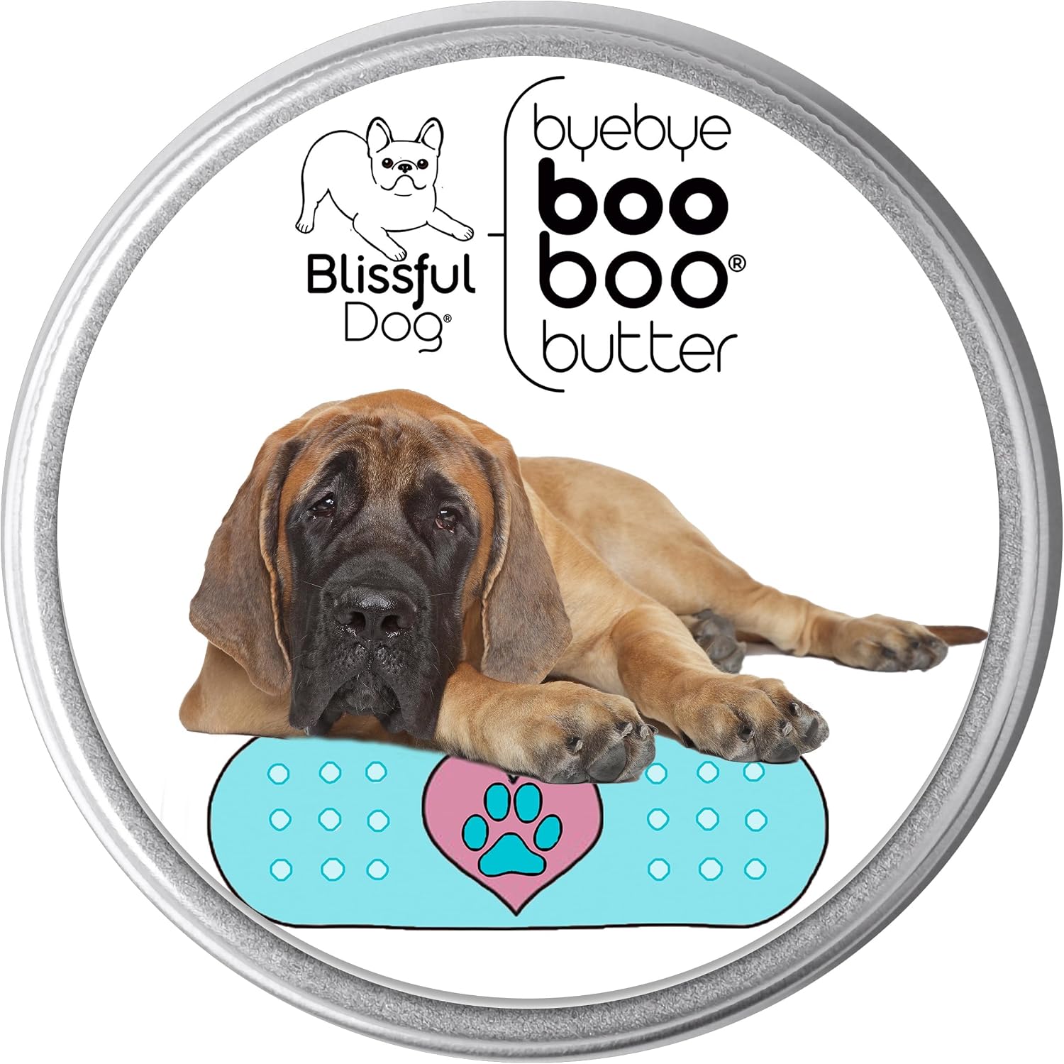 The Blissful Dog 227 g Tin Mastiff Booboo Butter - görsel 1